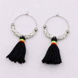 BOHEMIAN STYLE WOMENS COLORFUL TASSEL EARRINGS_CWMM3558