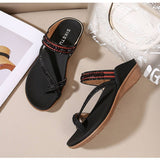 CROSS STRAP COMFORTABLE CASUAL SANDALS SLIPPERS_CWSHS0529