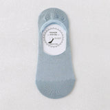 SOLID COLOR BREATHABLE COTTON SHORT SOCKS_CWMS048