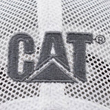 COTTON NEW CAT LETTER EMBROIDERED TRUCKER HAT_CWAH1366