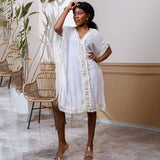 Womens Tassel Beachver-Up Dress For Bikini_Cwmm6195