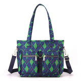 Printed Nylon Fabric Handbag Shoulder Bag_Cwab3484