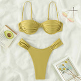 SEXY TRIANGLE BIKINI WOMENS SWIMWEAR_CWMW0752