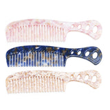 GRADIENT TOOTH ACETATE HAIR COMB WIDE TOOTH COMB_CWAHA4191
