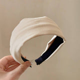 Short Plush Wide Headband Winter Hair Hoop_Cwaha07967