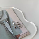 ADJUSTABLE IRREGULAR BOW OPEN RING FOR WOMEN_CWAJE3108