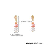 Womens Colorful Pearl Shell Beaded Necklace