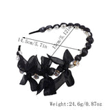 Versatile Mesh Bow Headband