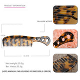 GRADIENT TOOTH ACETATE HAIR COMB WIDE TOOTH COMB_CWAHA4191