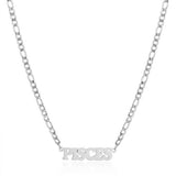 SIMPLE TWELVE ZODIAC STAINLESS STEEL GOLD NECKLACE_CWMM2726