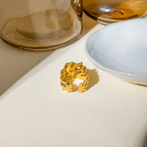 TEMPERAMENT IRREGULAR WIDE OPEN RING_CWAJE1782