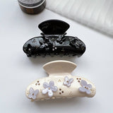 RHINESTONE FLOWER BUTTERFLY HAIR CLAW CHIC SPARKLE_CWAHA1348