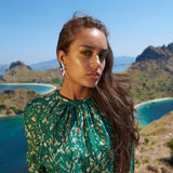 PERSONALIZED THREE DIMENSIONAL BIRD EARRINGS_CWASC1642