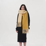 AUTUMN WINTER DOUBLE COLOR FAUX CASHMERE SCARF_CWASC0329
