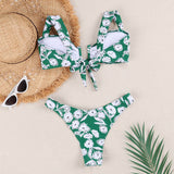 Womens Backless Bikini Sexy Multi-Color Swimwear