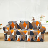 FLORAL SKIRTED SOFA COVER STRETCH FULL FIT_CWMM8323