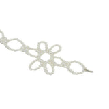 SIMPLECASUALFLOWERBUCKLE ELASTICWAIST CHAIN_CWABE0505