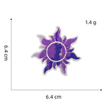 NEW PURPLE SERIES EMBROIDERED CLOTH PATCHES_CWMM4047
