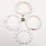 CHERRY BUTTERFLY CHARM LAYERED BRACELET_CWAJE2227