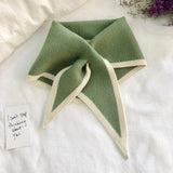 KNIT TRIANGLE SCARF FOR WOMEN S WINTER NECK WRAP_CWASC1978