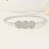 Cwabe0967_Fashion Elastic Waist Chain Waist Belt