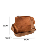 FASHION CASUAL FROSTED SHOULDER CROSSBODY BAG_CWAB0969