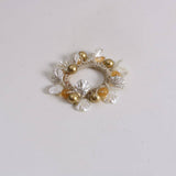 SHELL CAT EYE BEAD HAIR TIE CUTE PEARL NEW BAND_CWAHA6785