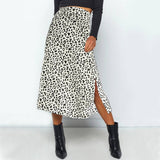 HIGH WAIST LEOPARD CHIFFON PRINT SLIT MIDI SKIRT_CWBSS0377