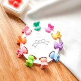 10PCS MINI HAIR CLAW SET CANDY COLOR CUTE CLIPS_CWAHA0716