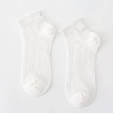 Women'S Solid Color Mesh Breathable Socks_Cwms2041