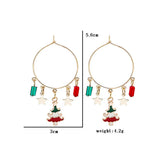 CHRISTMAS EXAGGERATED PERSONALITY EARRINGS_CWAJE1863