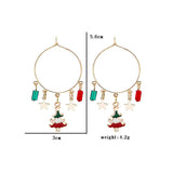 CHRISTMAS EXAGGERATED PERSONALITY EARRINGS_CWAJE1863