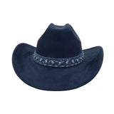 Unisex Suede Cowboy Hat Vintage Ethnic Style_Cwah04502
