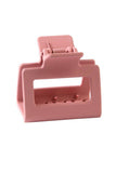 Cwaha0576_5Cm Square Macaron Shark Clip Small Hair Clip