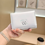 New Fresh Bow Mini 3-Fold Wallet For Women_Cwab06245