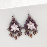 Vintage Tassel Handmade Vintage Beaded Earrings