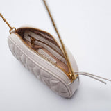 Versatile Diamond Shoulder Mini Chain Bag_Cwab3426