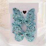 3D GRADIENT GLITTER BOW BABY HAIR CLIP_CWAHA6755