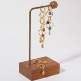 COLORFUL BIRTHSTONE EARRINGS TEARDROP EARRINGS_CWMM5519