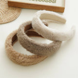 RETRO HIGH SKULL PLUSH HEADBAND_CWAHA0798