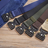 MENS OUTDOOR YOUTH MILITARY TRAINING CANVAS BELT_CWABE0602