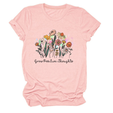 Wome Casual Crew Neck T-Shirt Soft Fit_Cwtts1488