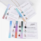 IRREGULAR NATURAL STONE NECKLACE SET_CWAJE1053