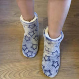 Warm And Soft Soles For Comfort Sock Slippers_Cwms1207