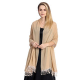 LACE CHIFFON SHAWL BRIDAL EVENING DRESS WRAP_CWASC1086