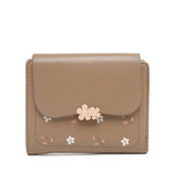 FLORAL TRI FOLD COIN PURSE_CWAB2336