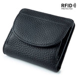 MINI SIMPLE FOLDING ULTRA THIN LEATHER WALLET_CWAB3710
