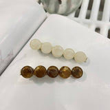 Cwaha1547_Retro Irregular Bean Side Hair Clips,2 Pack Set