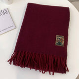 Winter Solid Acrylic Blend Scarf Neckwarmer_Cwasc2298