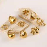 Trendy 18K Gold Plated Steel Statement Ring_Cwmm8937